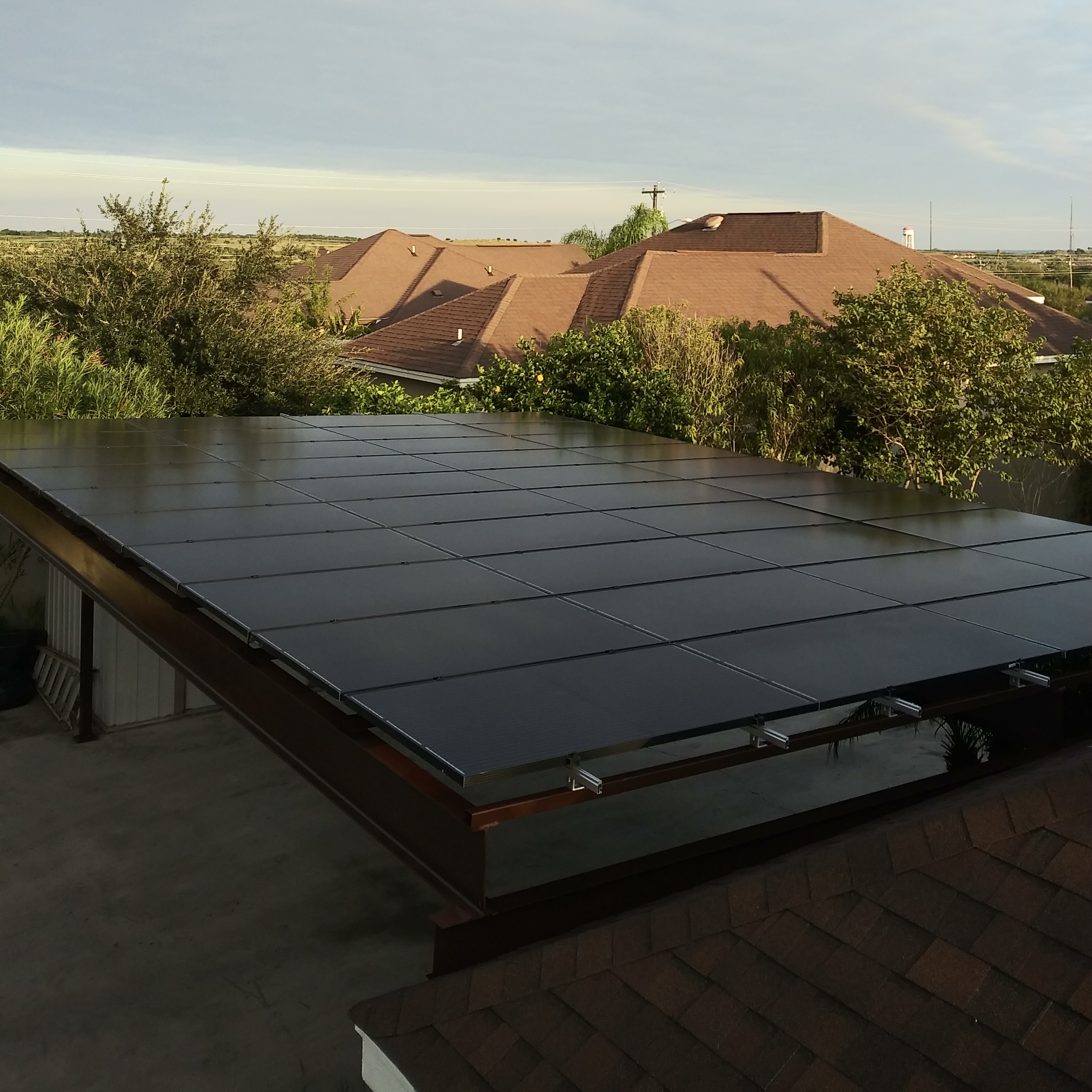 Solar Carport Installation
